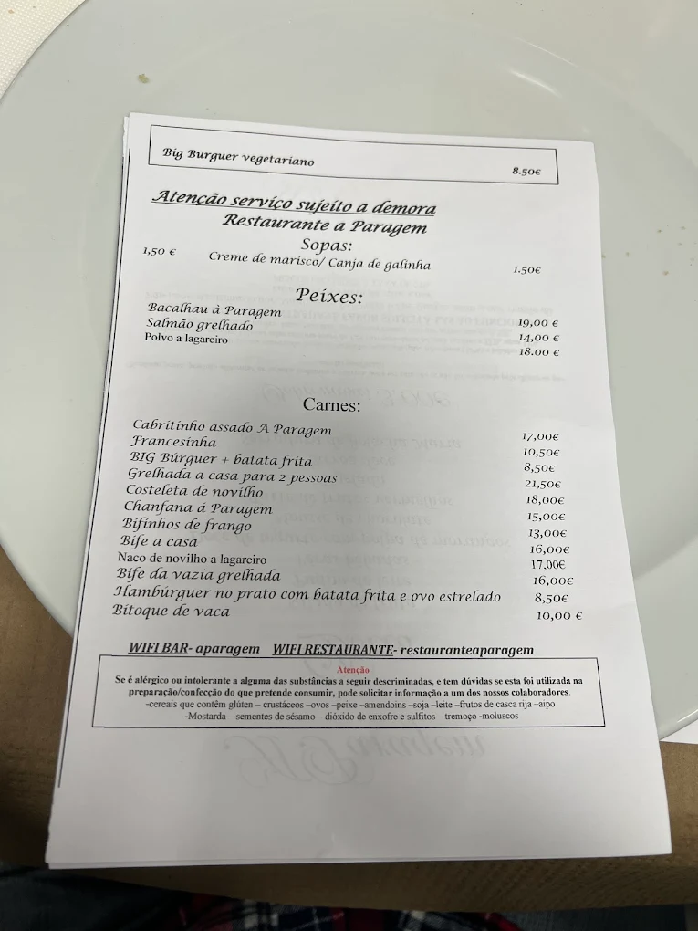 Restaurante A Paragem